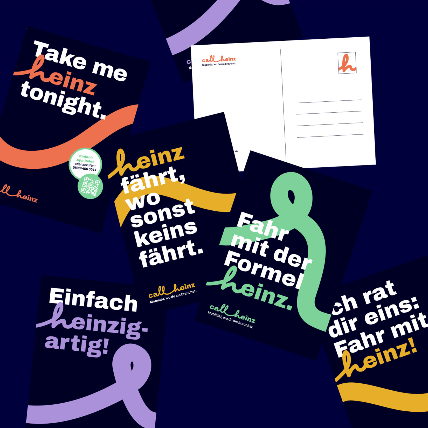 branding und Markendesign call heinz mobilität