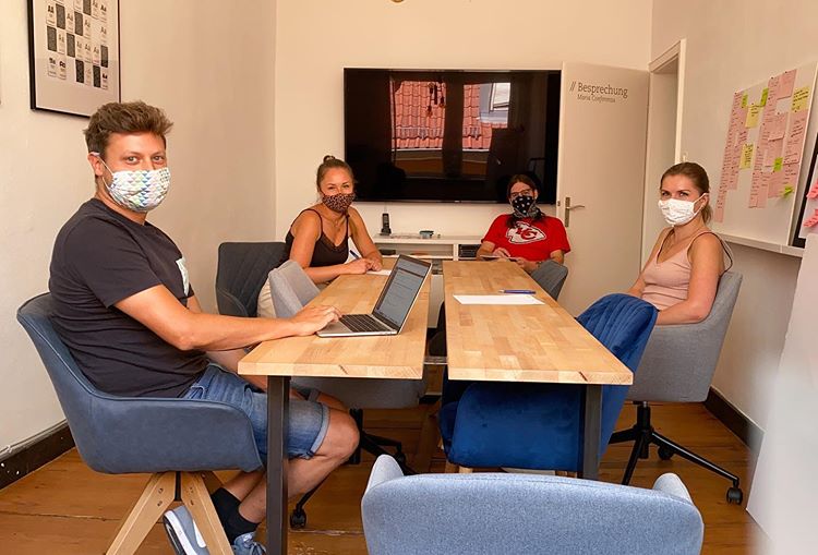 jos büro back im büro corona abstand