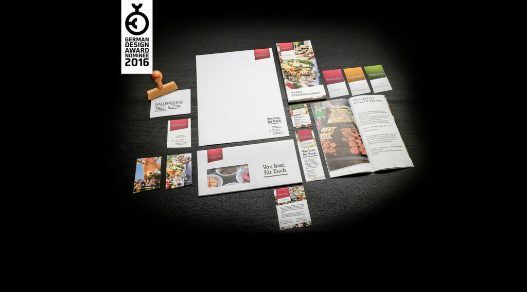 BauerGiese Corporate Design German Design Award Würzburg
