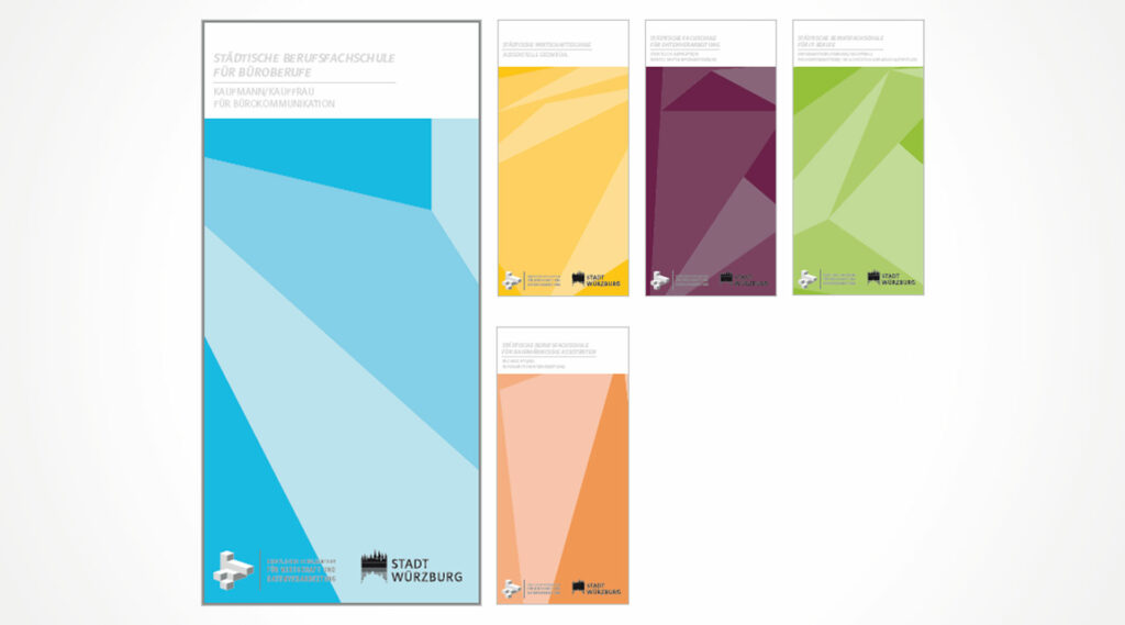 BSZ Folder Corporate Design Würzburg