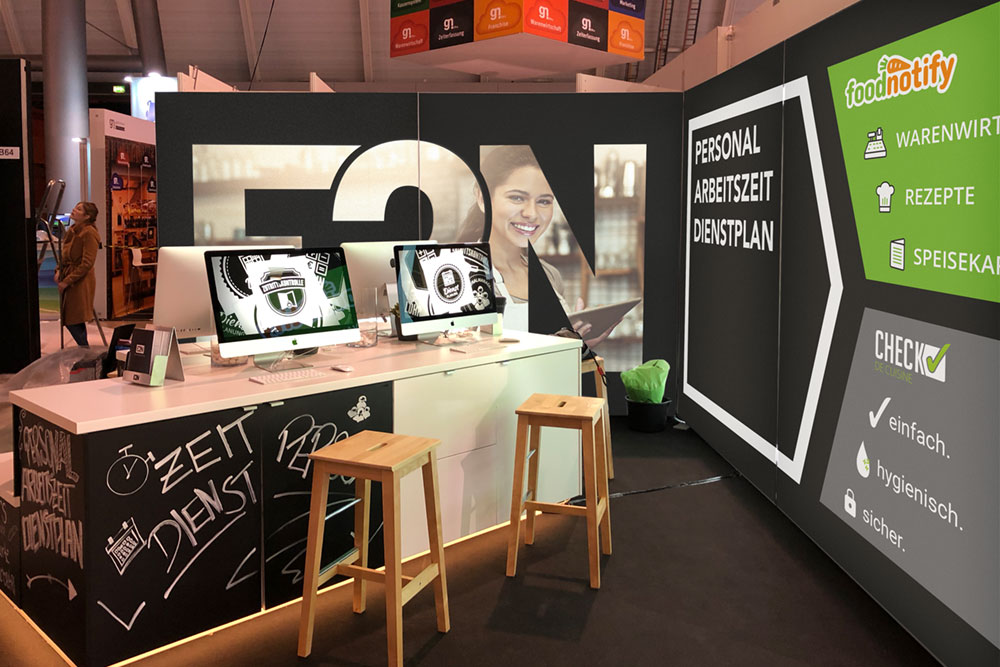 Messedisplay E2N - Intergastra