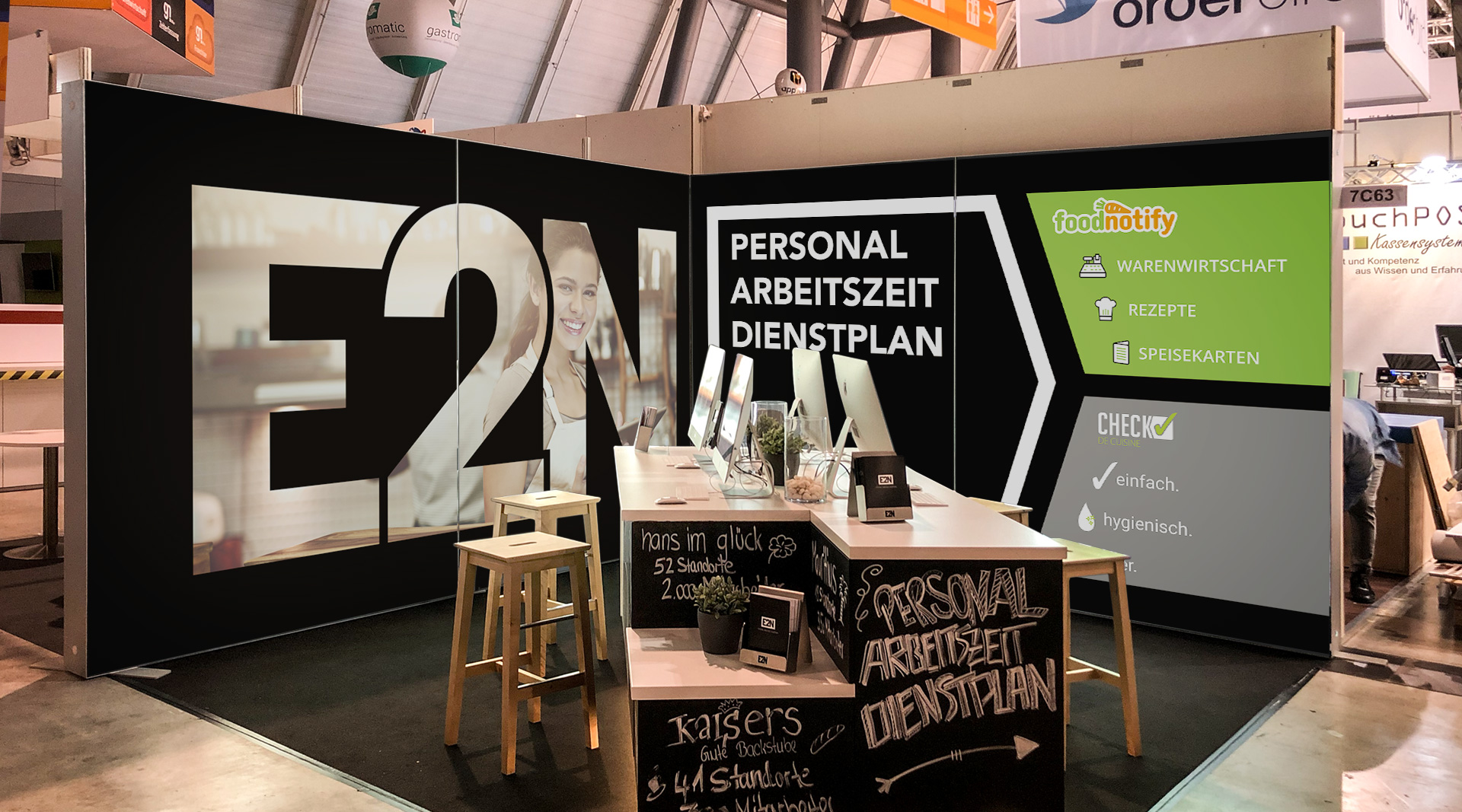 Messedisplay E2N - Intergastra