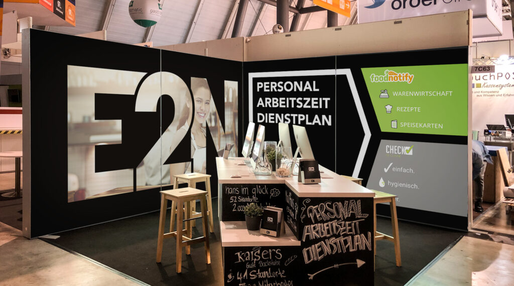 Messedisplay E2N - Intergastra