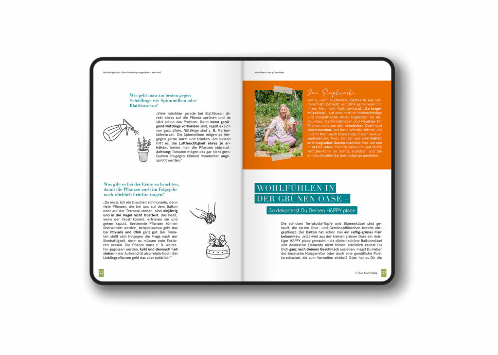 eBook Gestaltung Urban Gardening