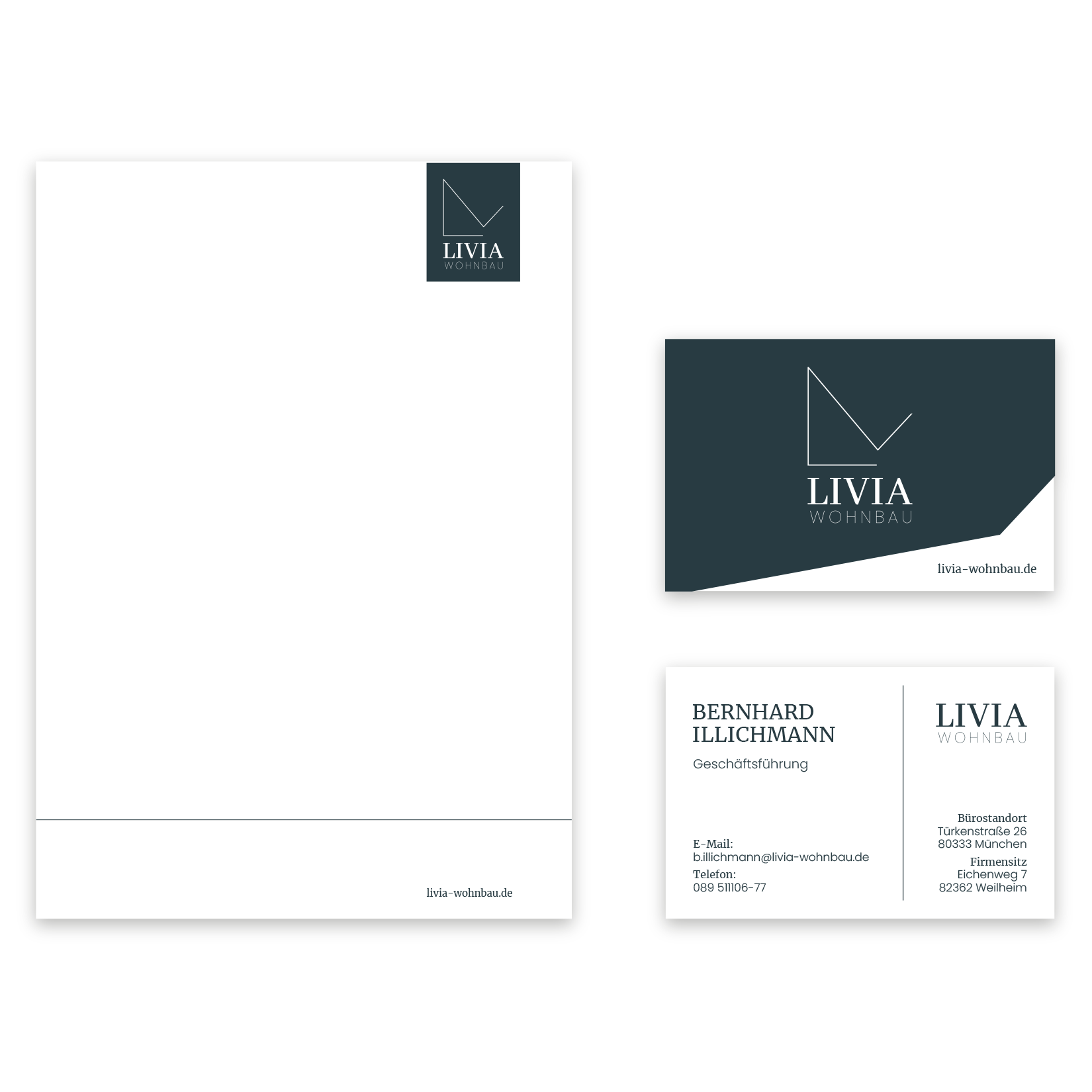 Markenkreation Livia Wohnbau