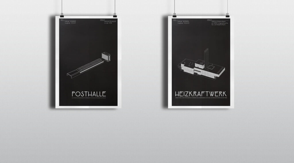 Würzburg Industria Plakatserie Design Würzburg