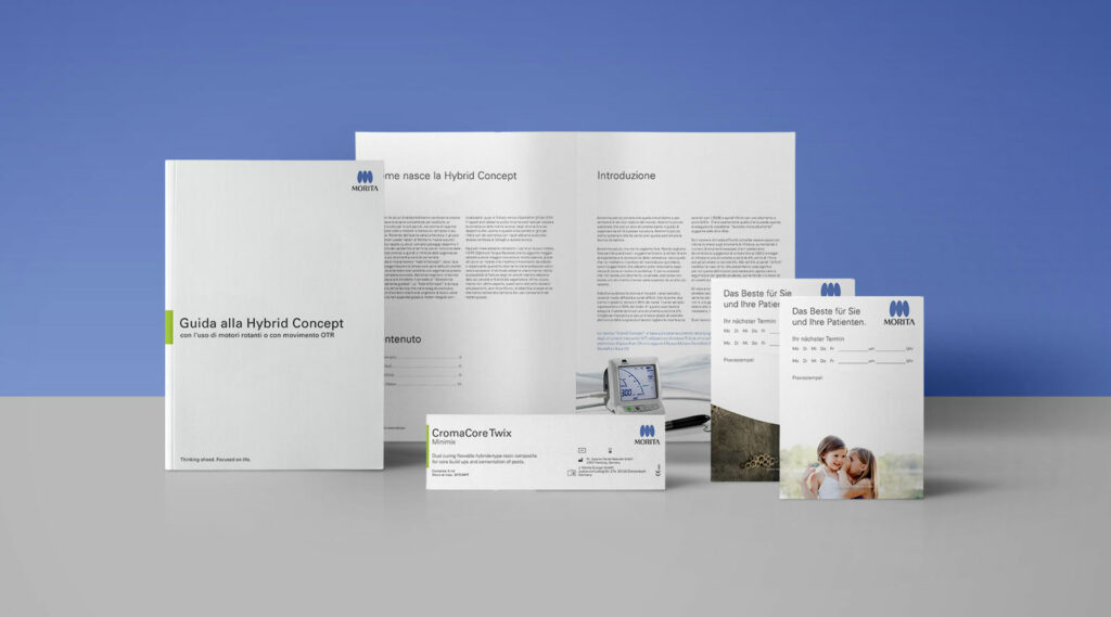 J. Morita Europe GmbH 2016 Printprodukte Design