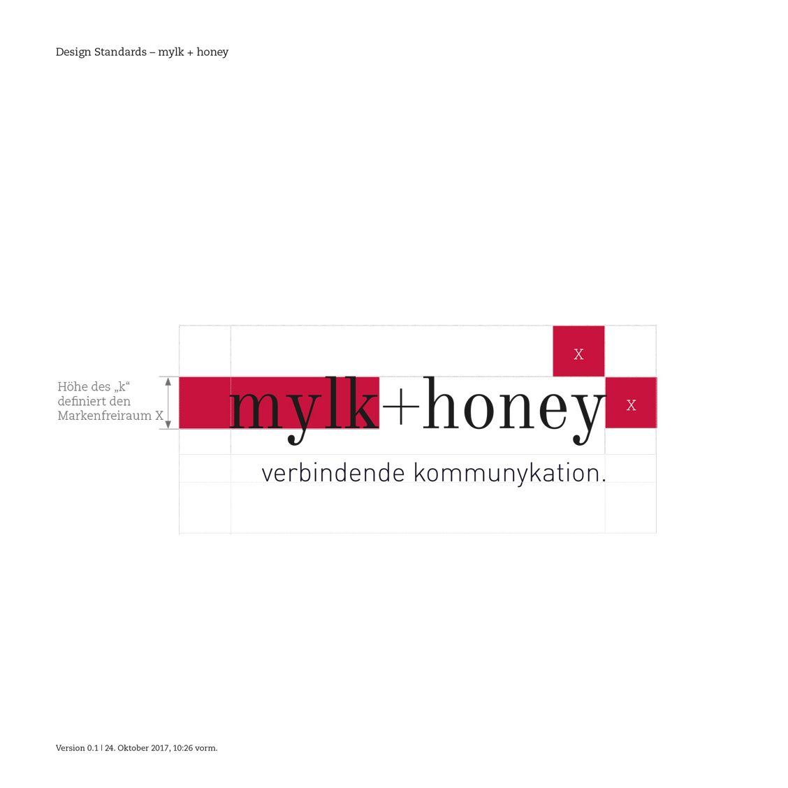 Markenkreation mylk + honey