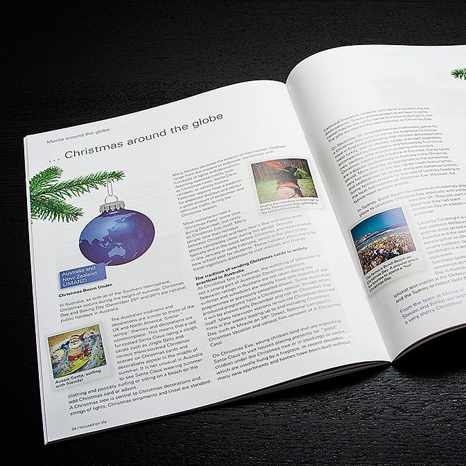 J. Morita Europe - Editorialdesign