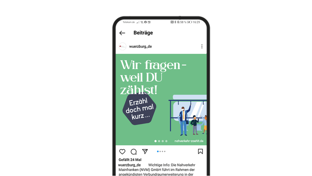 Informationskampagne Nahverkehr