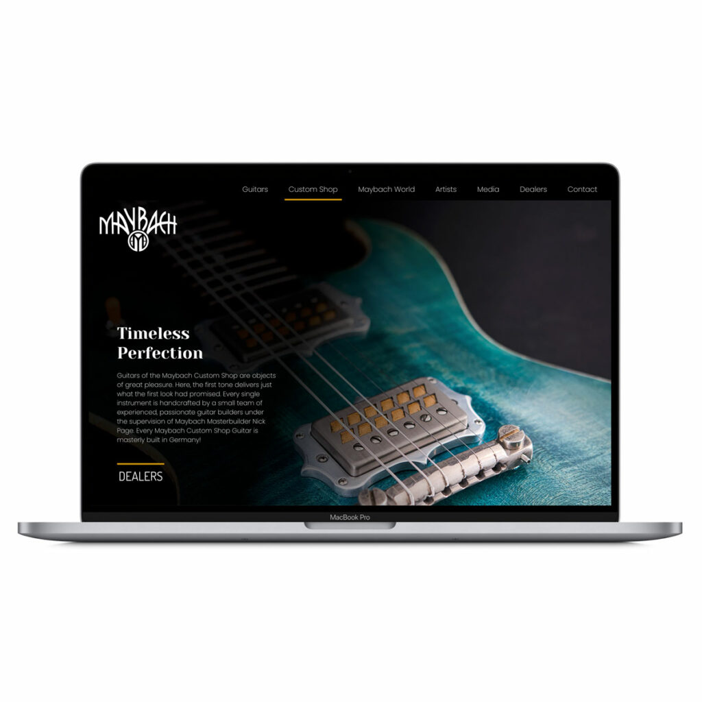 Webdesign – Maybach