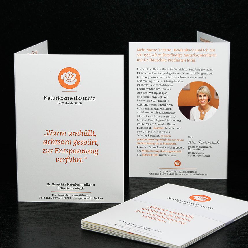 Naturkosmetikstudio Webdesign & Print