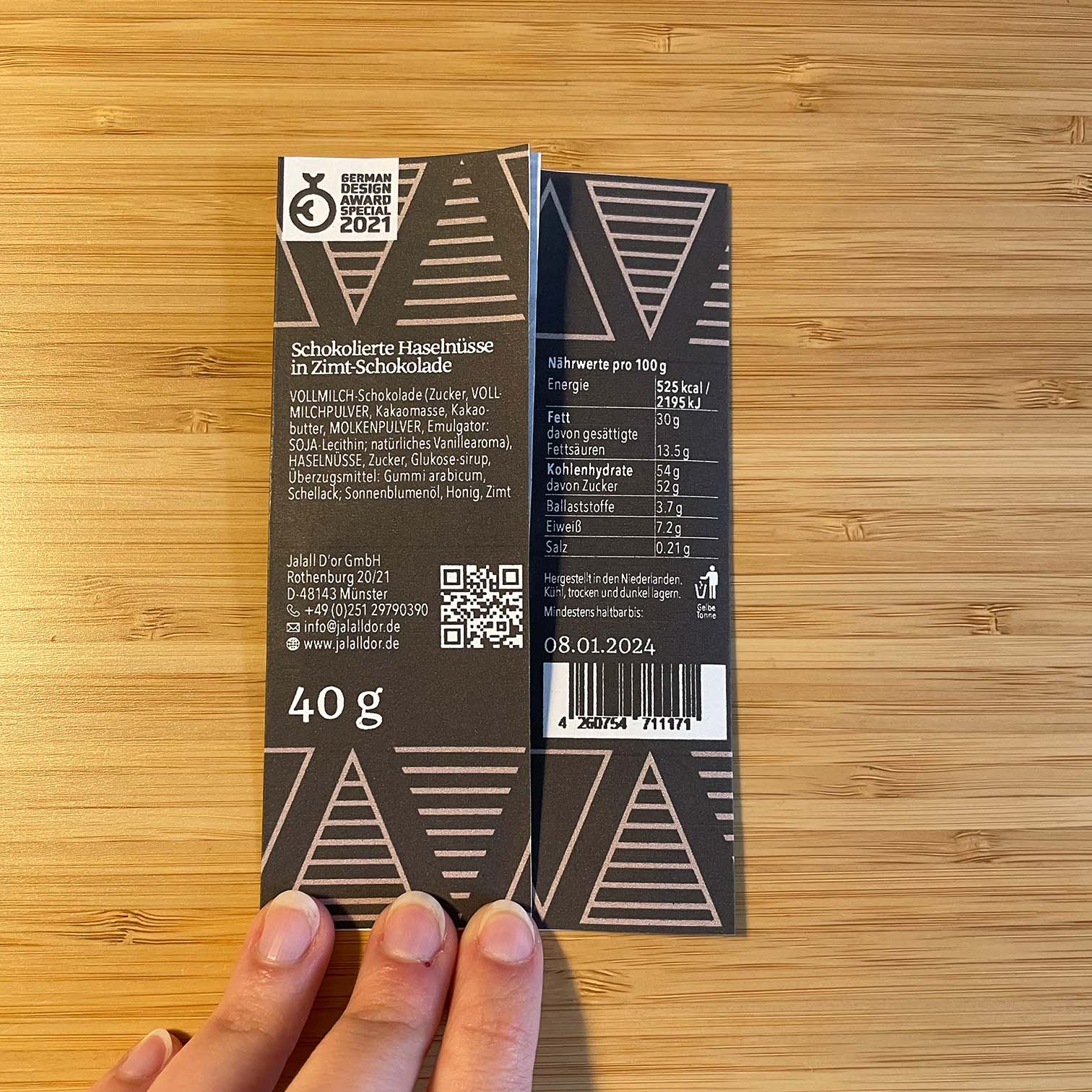 Jalall d'or Verpackungsdesign