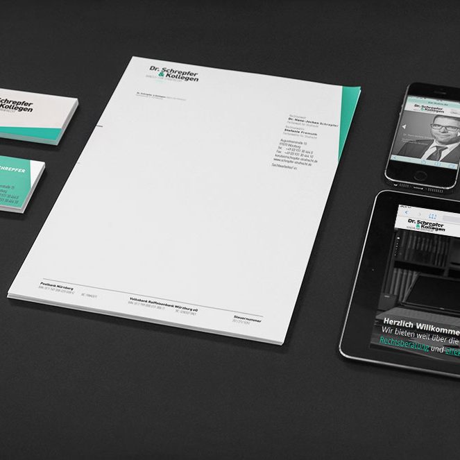 Corporate Design Dr. Schrepfer & Kollegen