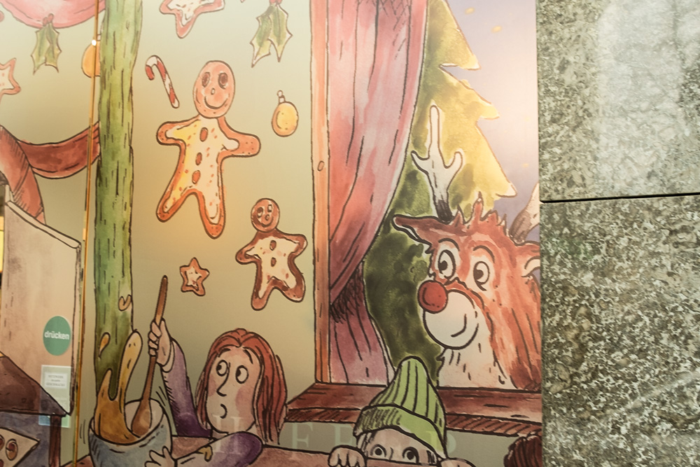 Adventskalendertür Bäckerei Schiffer
