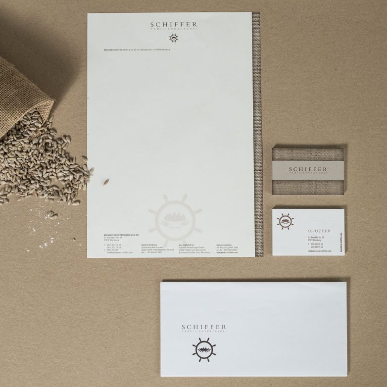Corporate Design - Bäckerei Schiffer