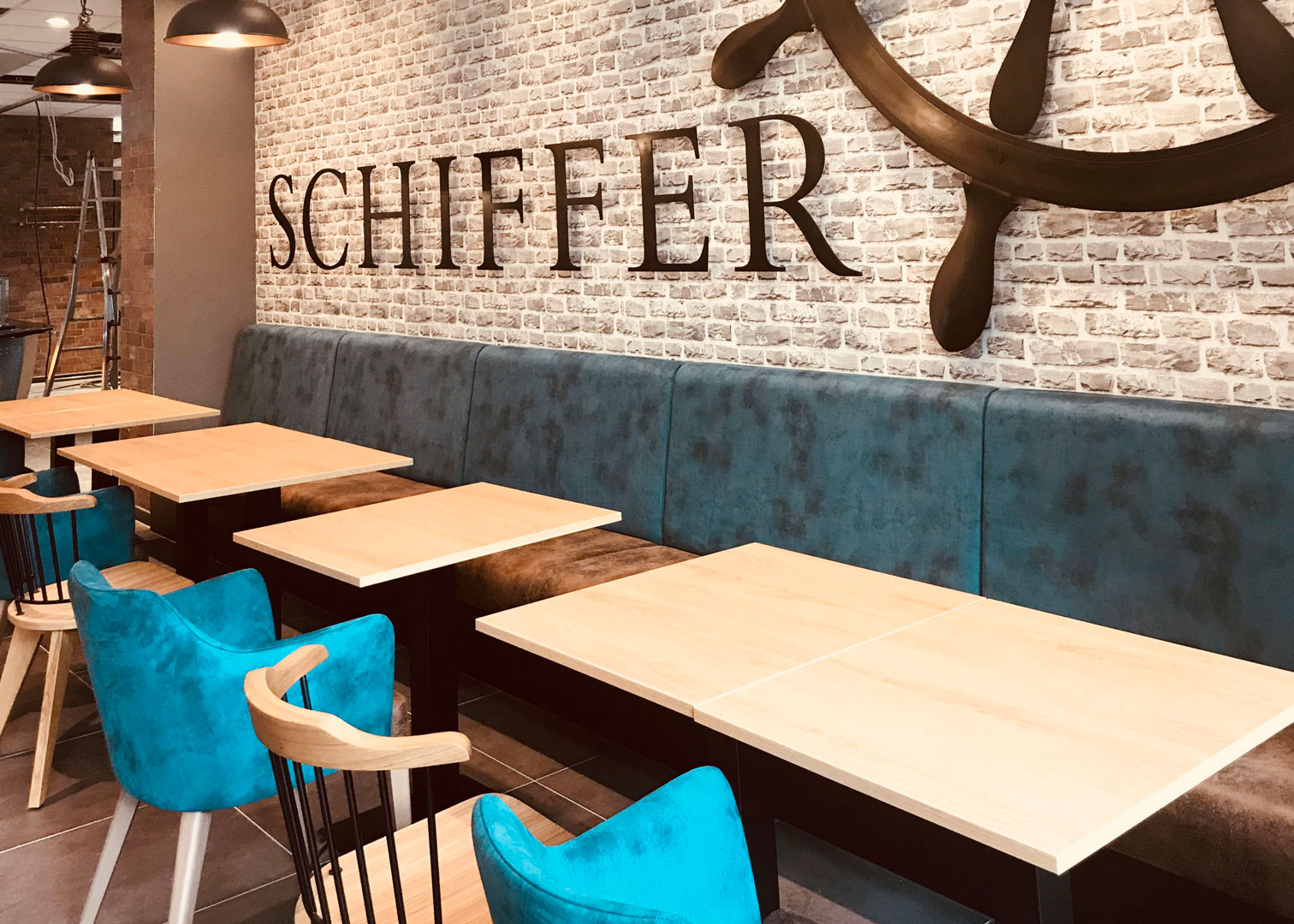 Bäckerei Schiffer Würzburg Filiale Inneneinrichtung Designbüro