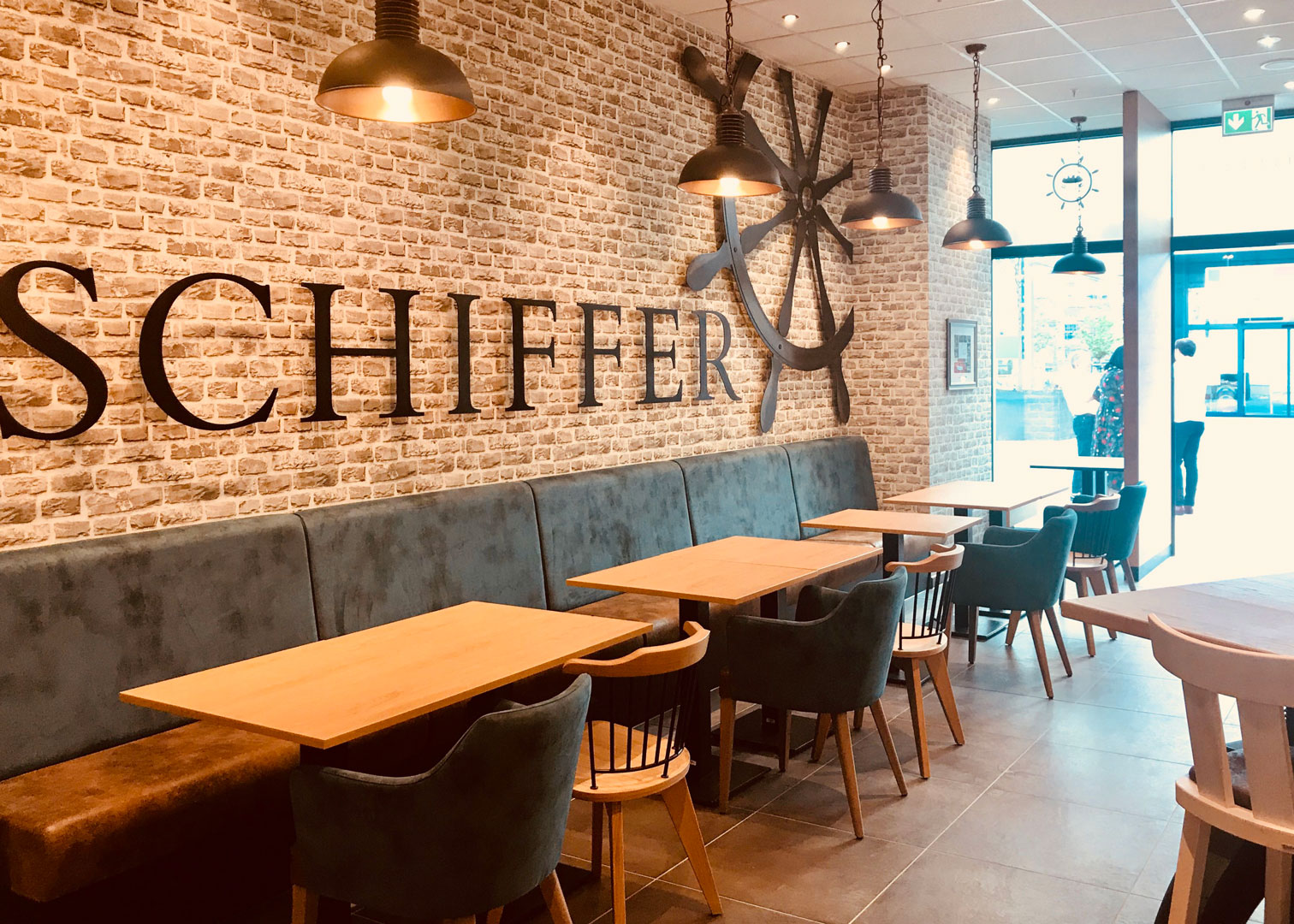 Bäckerei Schiffer Würzburg Filiale Inneneinrichtung Designbüro