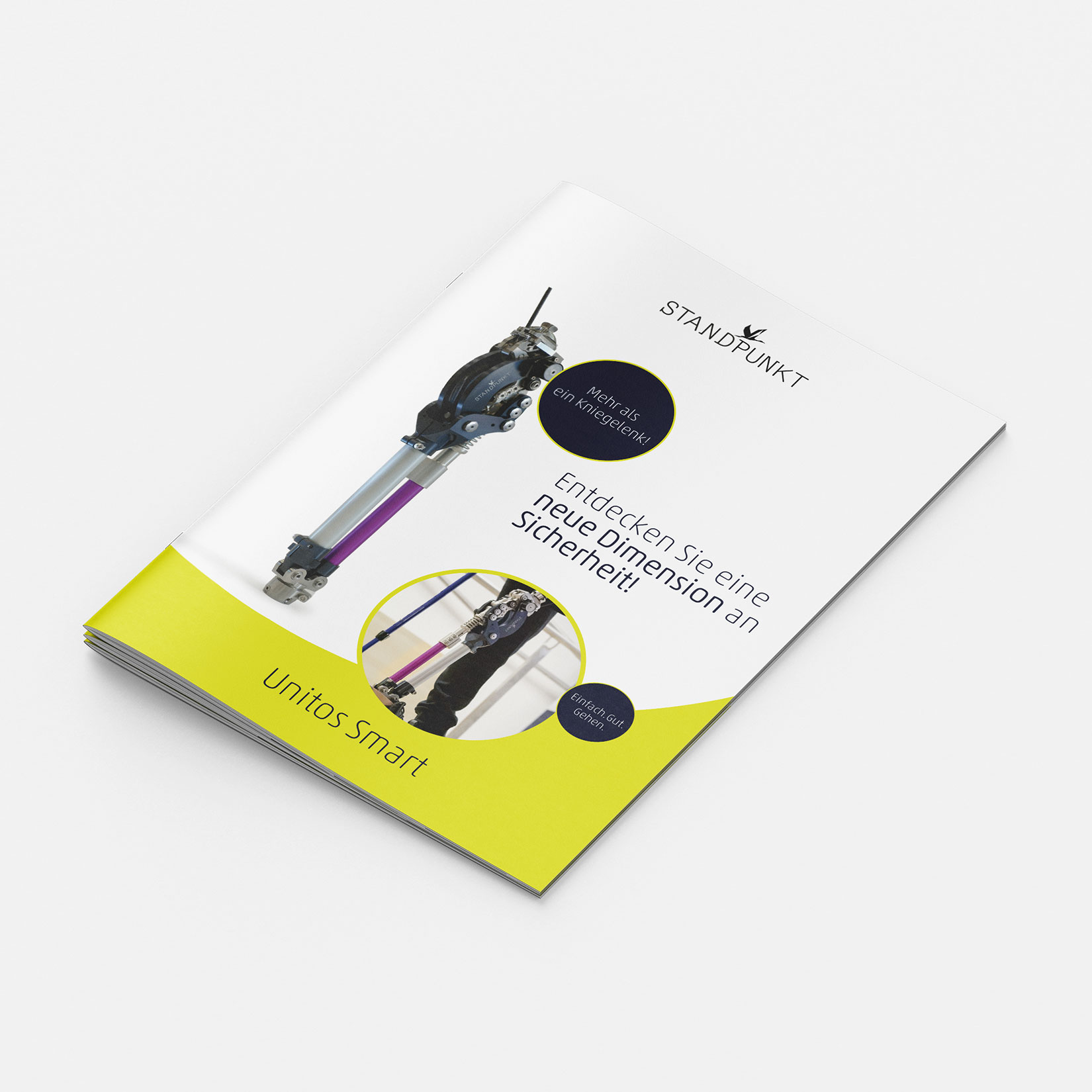 Broschürendesign Standpunkt