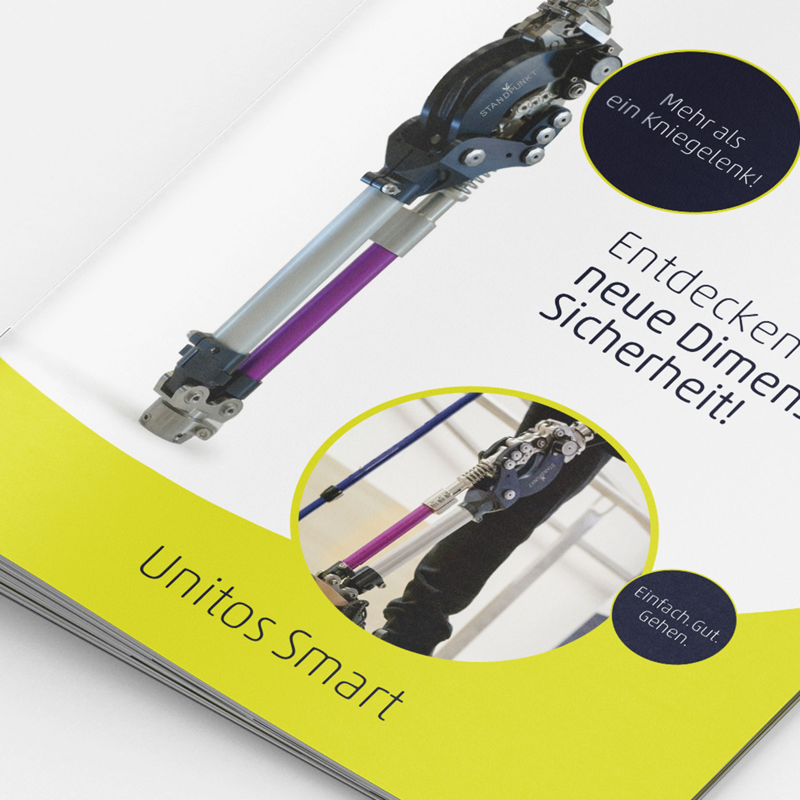 Broschürendesign Standpunkt