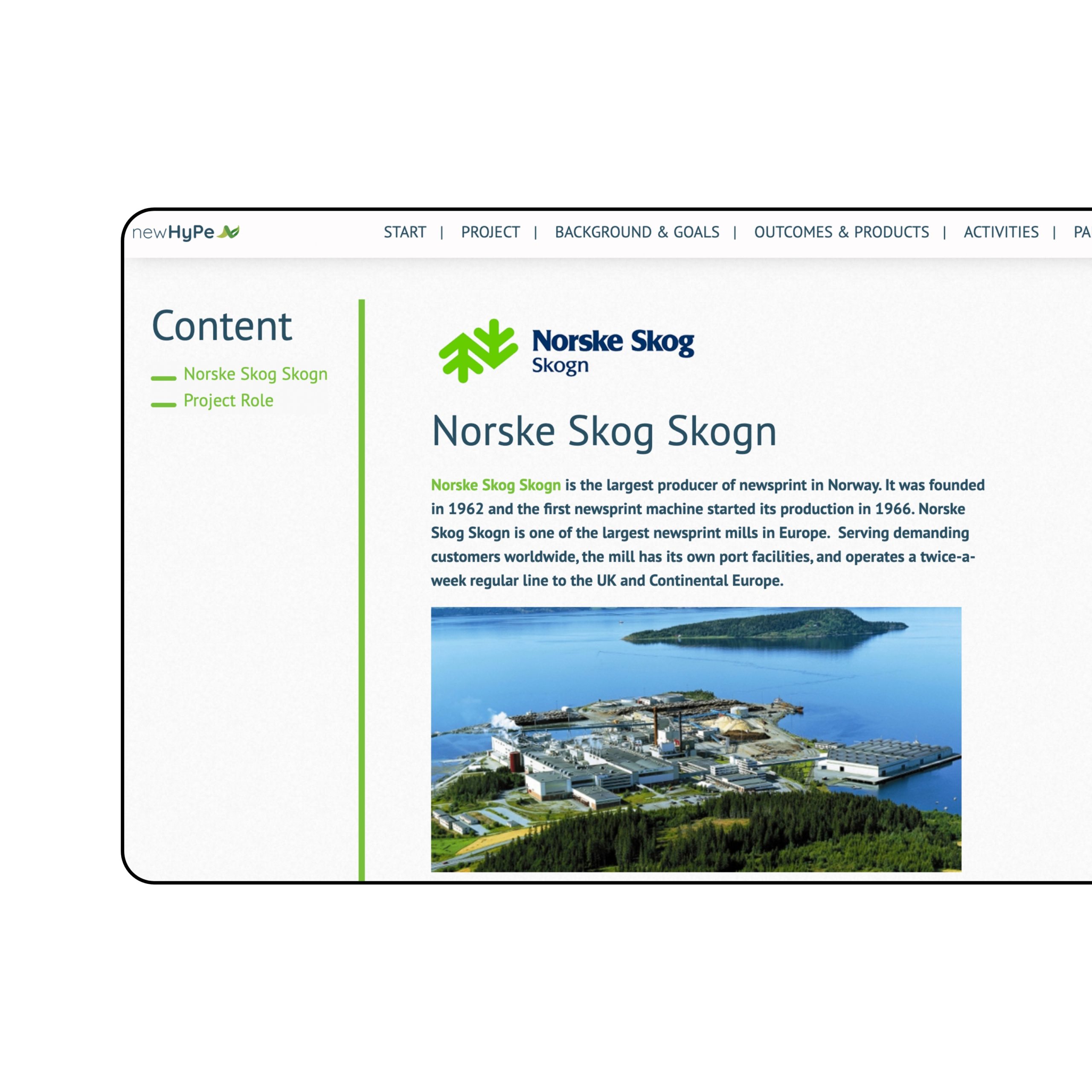 Webdesign Newhype