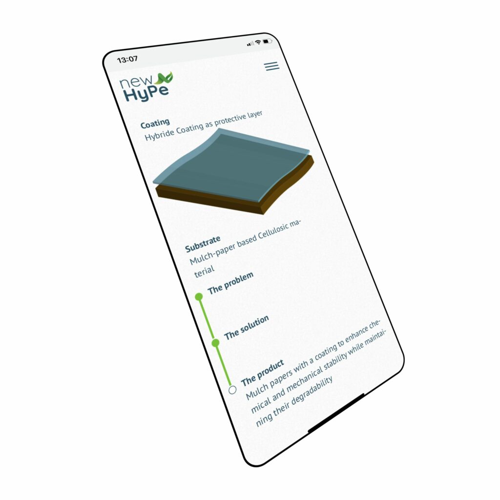 Webdesign für Forschungsprojekt