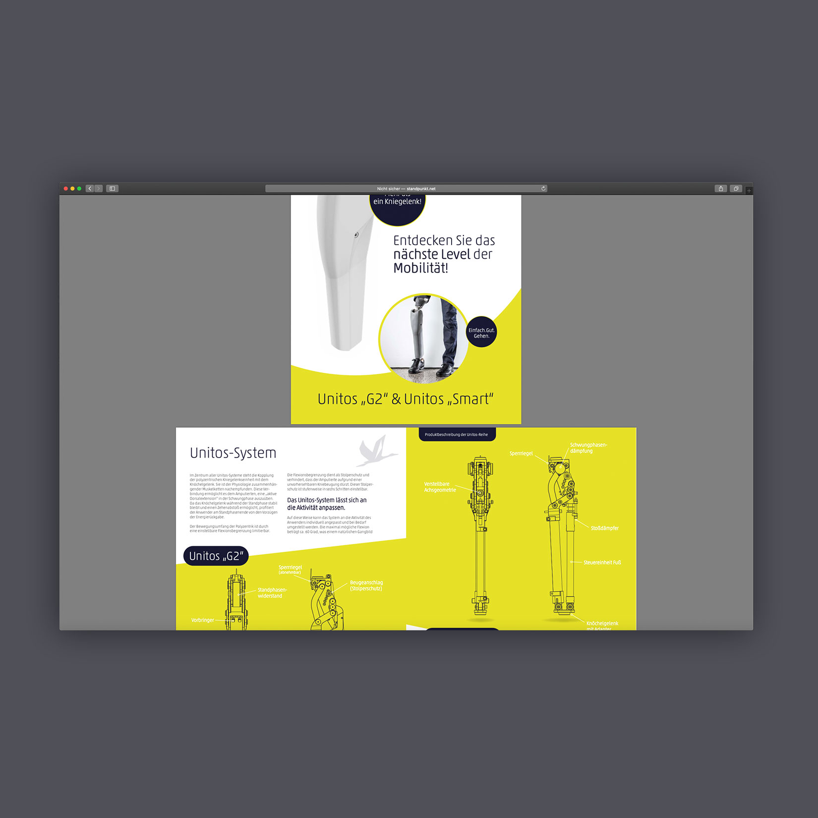 Webdesign Standpunkt