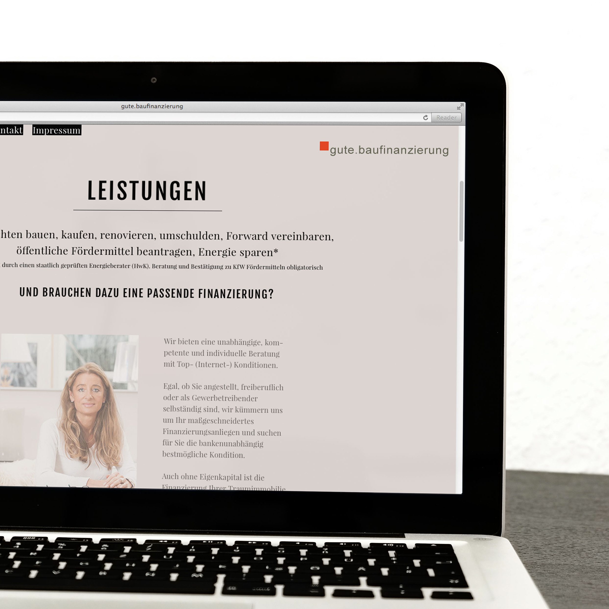 Webdesign – gute.baufinanzierung