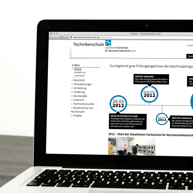 Webdesign Technikerschule Lohr