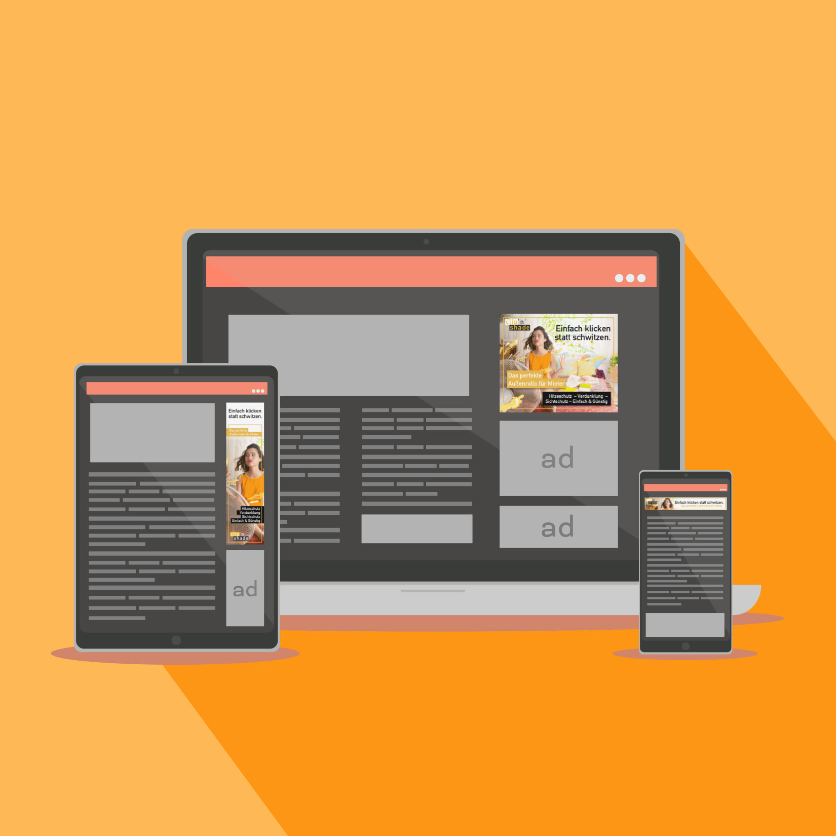 Online Marketing clip´n´shade