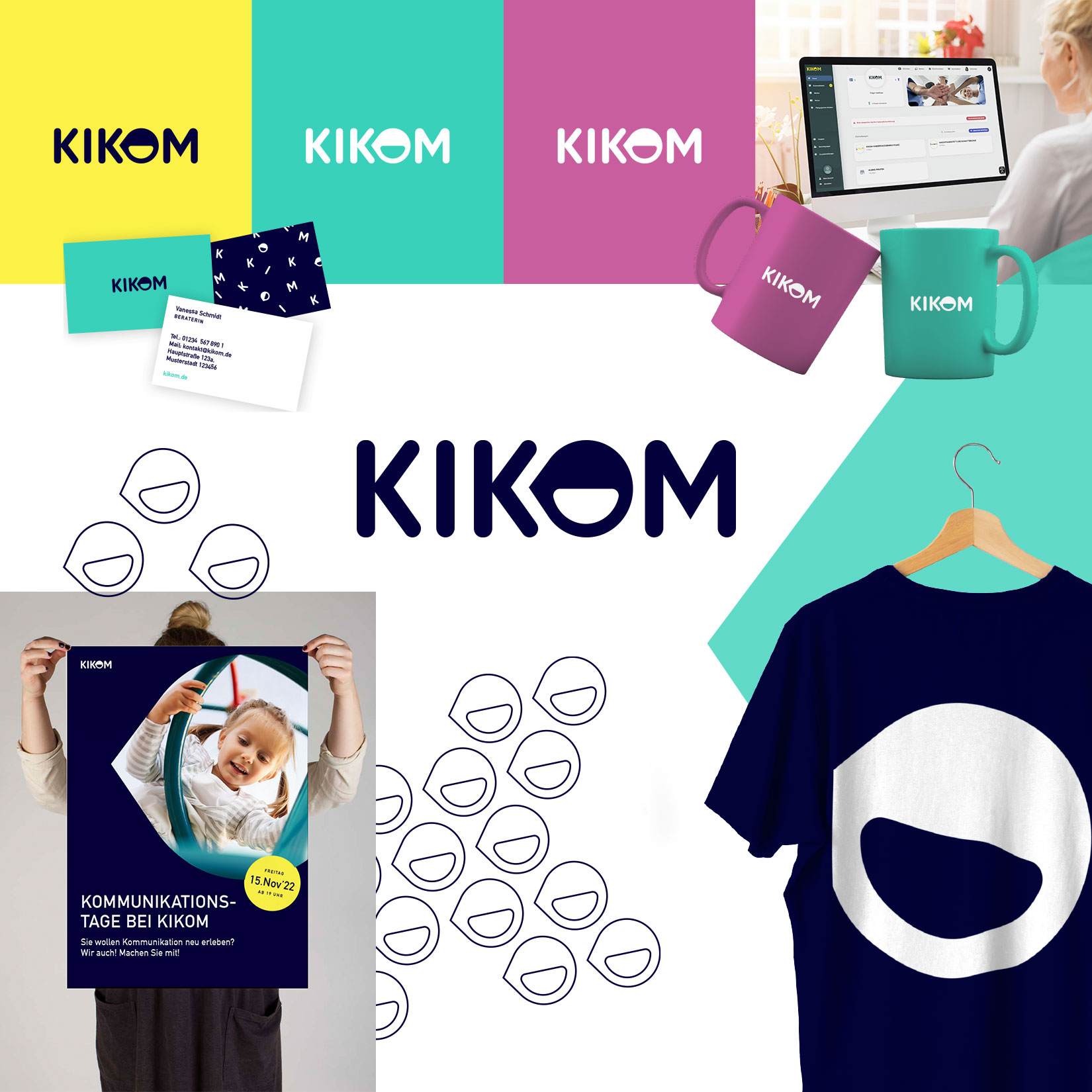 Markenkreation für KIKOM