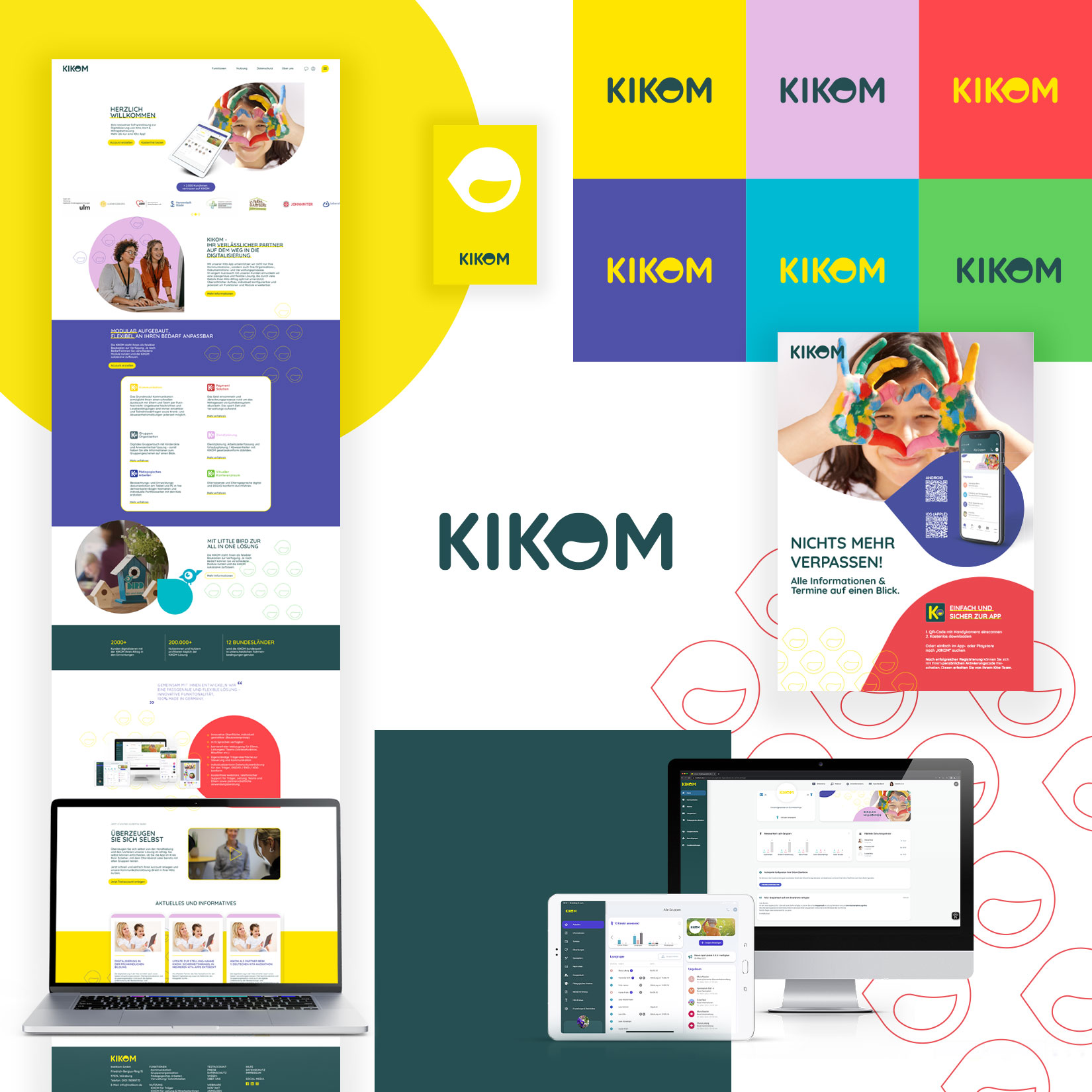 Bradingwelt KIKOM corporate design