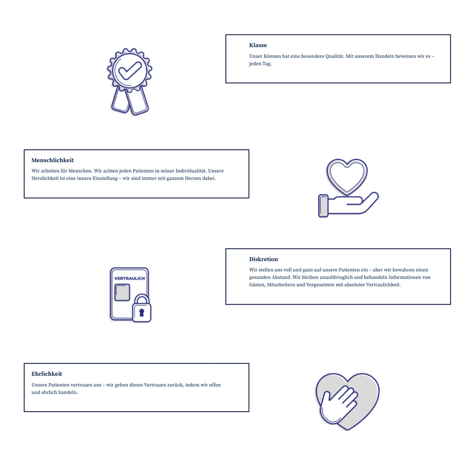 Webdesign für clinic excelsior