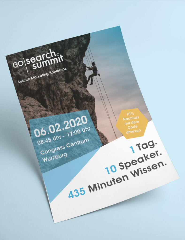 flyer titel design eology