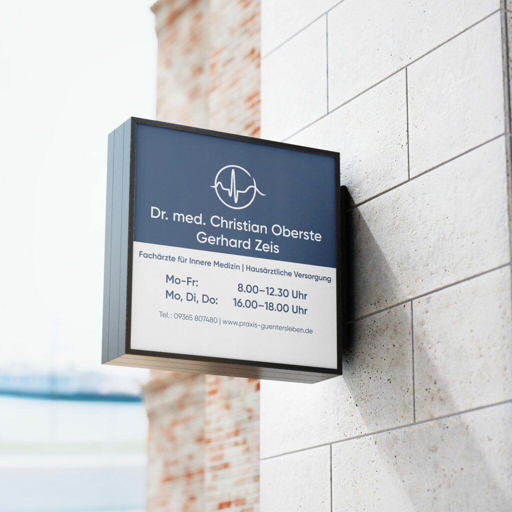 Corporate Design und Webdesign Gemeinschaftspraxis