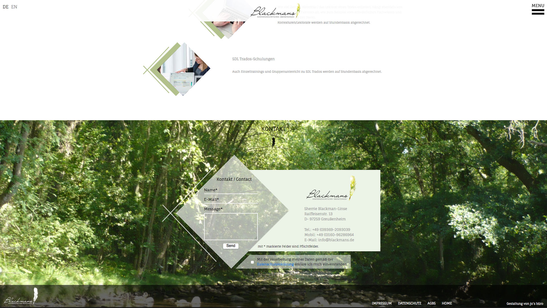 Webdesign Blackmans