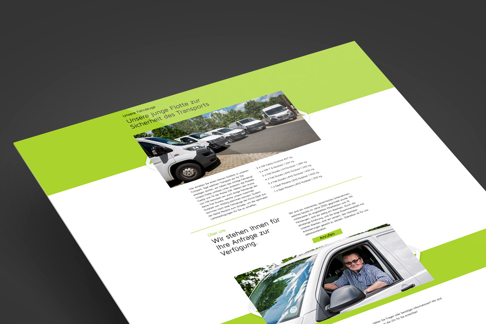 Webdesign und Markenkreation KX-Transporte