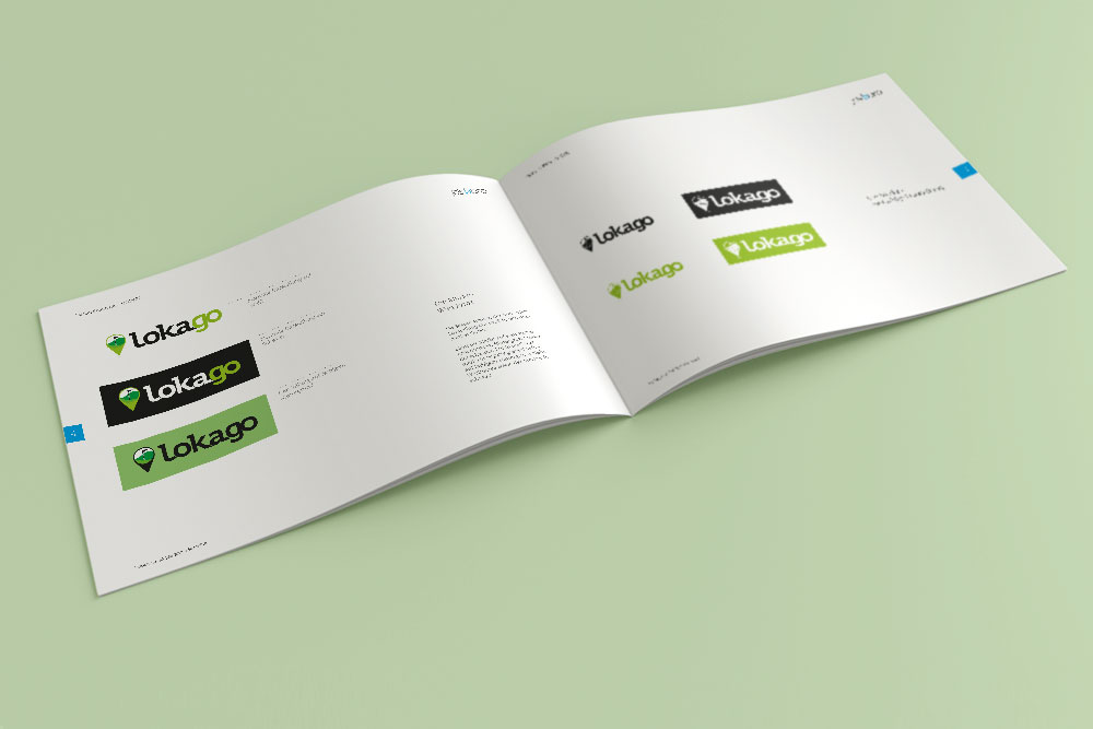 Markenkreation und Webdesign Lokago