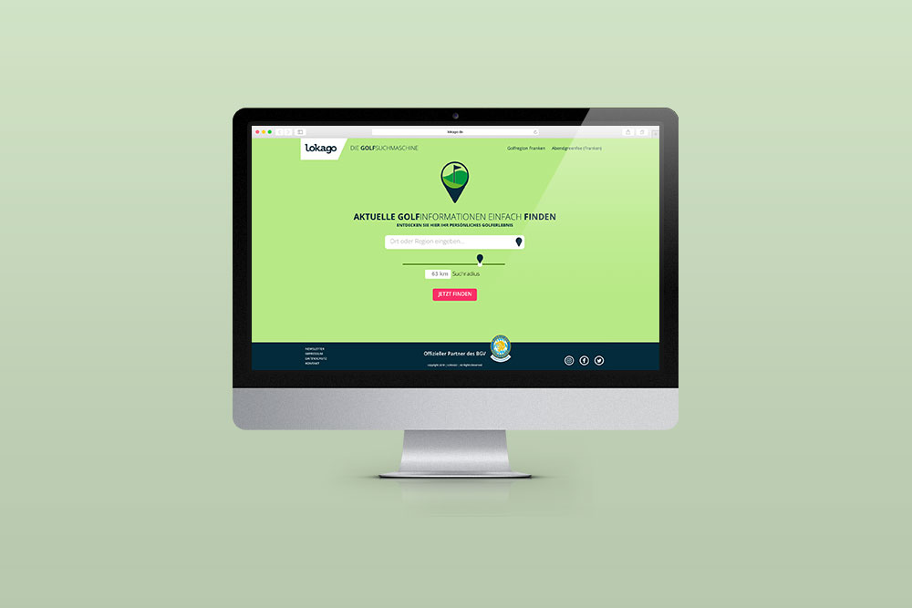 Markenkreation und Webdesign Lokago
