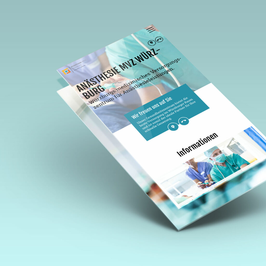 Webdesign medizinisches Versorungszentrum