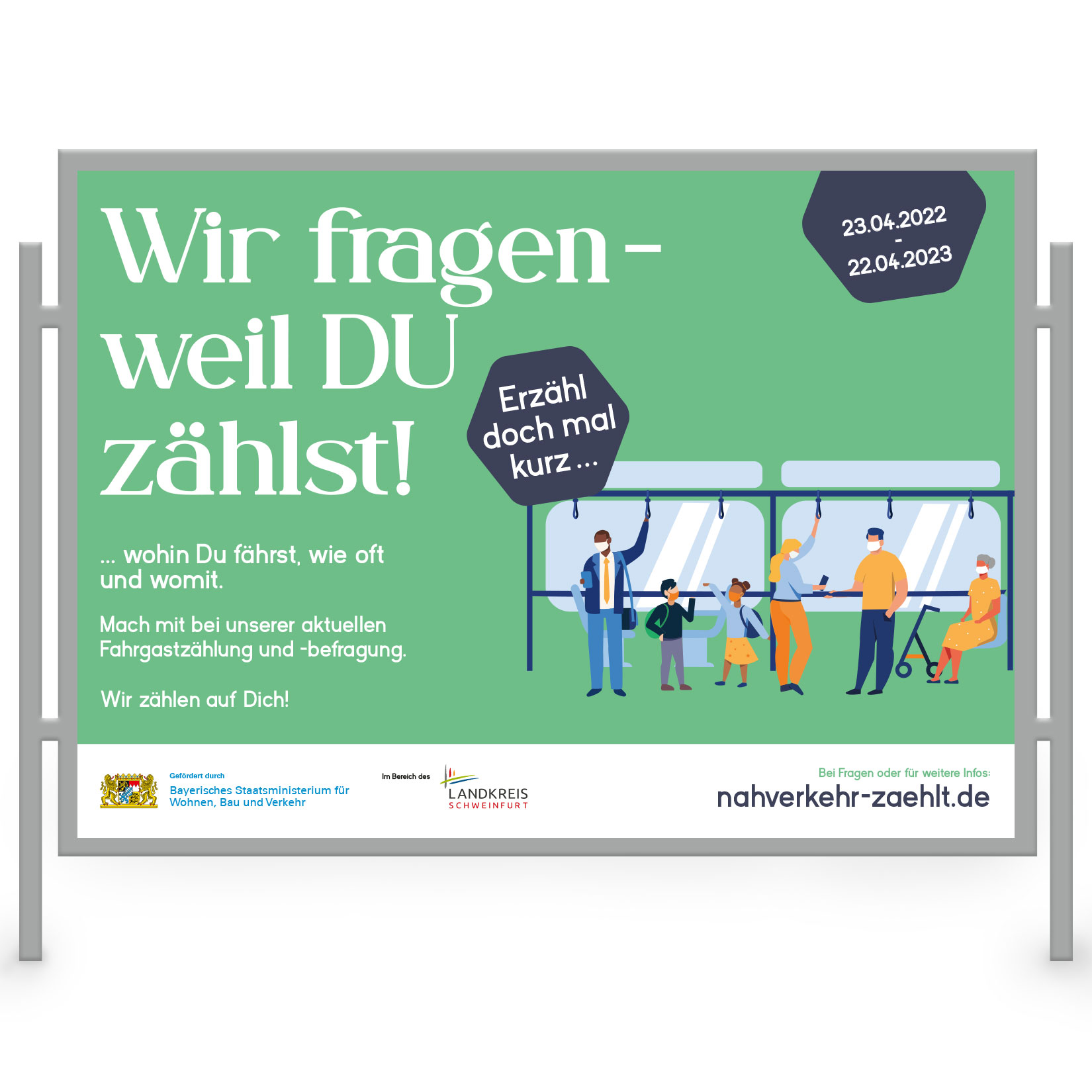 Informationskampagne Nahverkehr