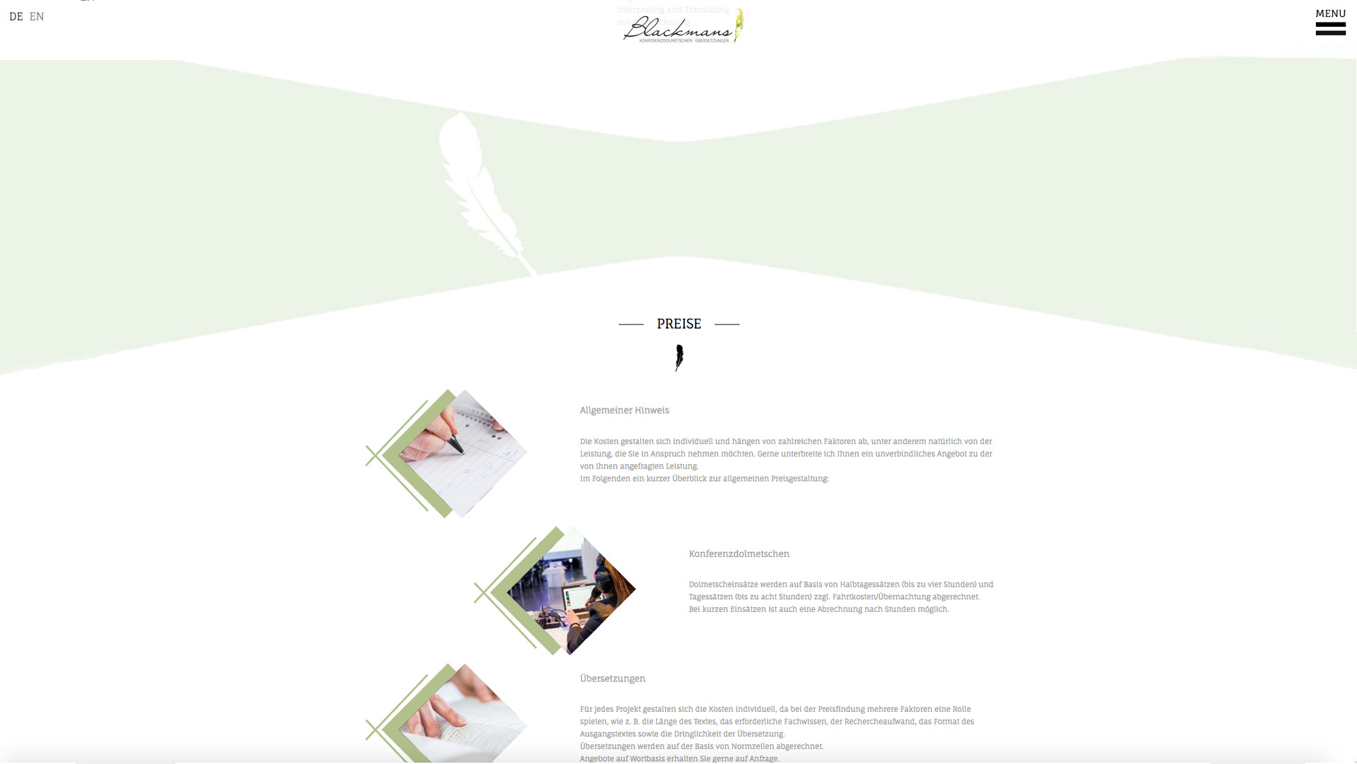Webdesign Blackmans