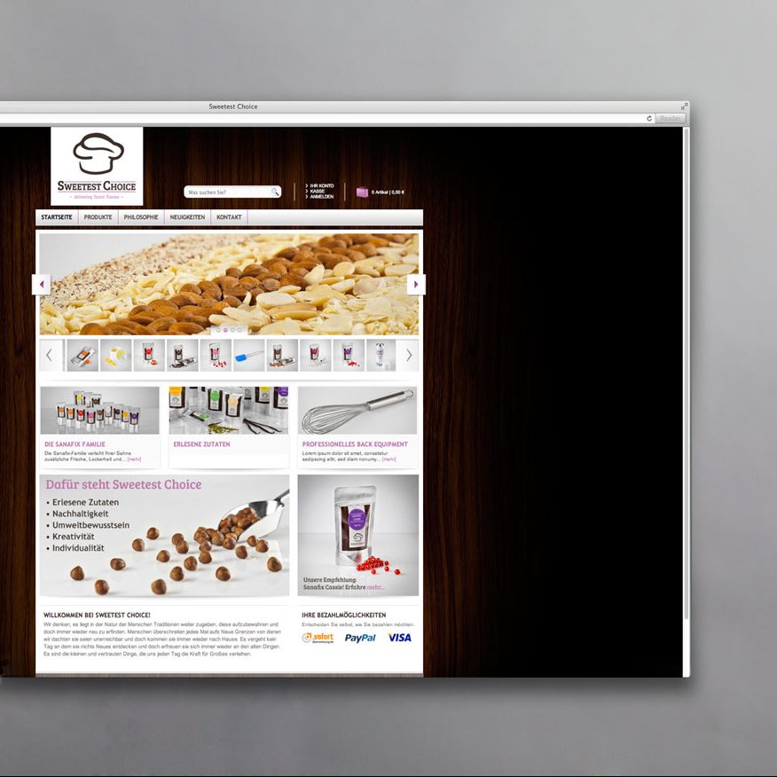 Corporate Identity - Sweetest Choice