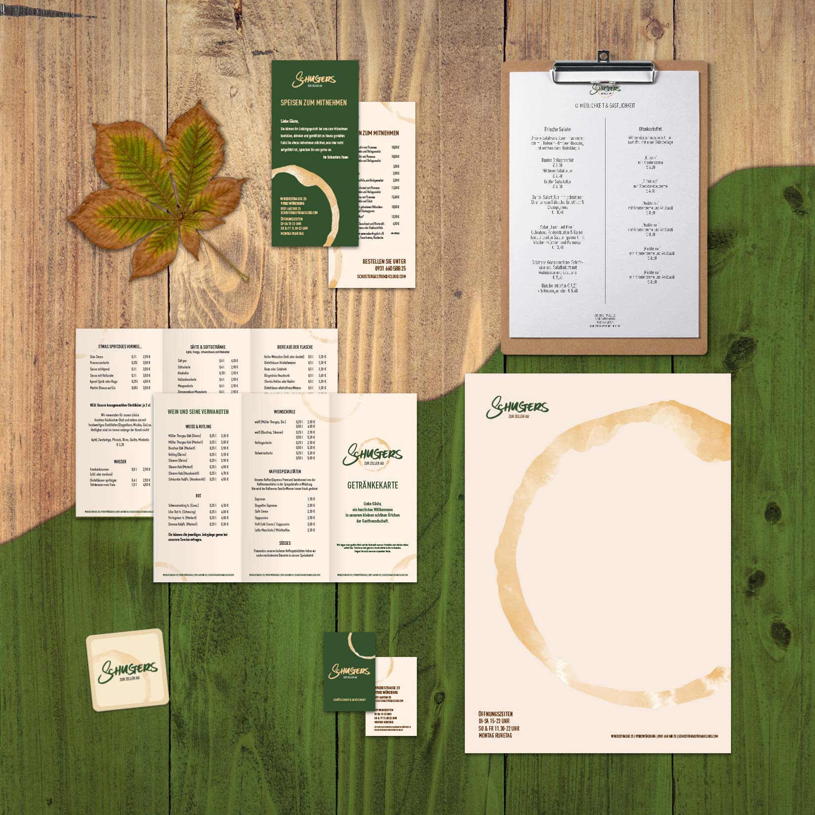 corporate design schusters zur zeller aus