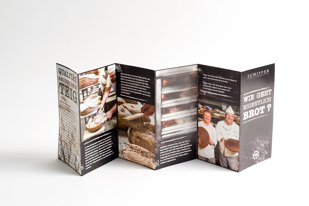 Brotbroschüre Bäckerei Schiffer