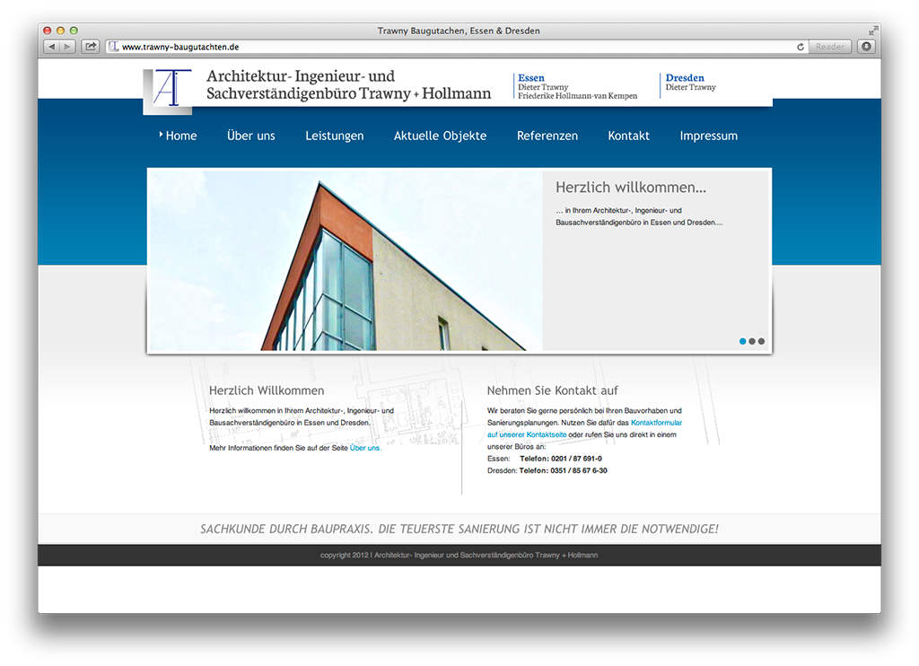 Trawny Baugutachten Würzburg