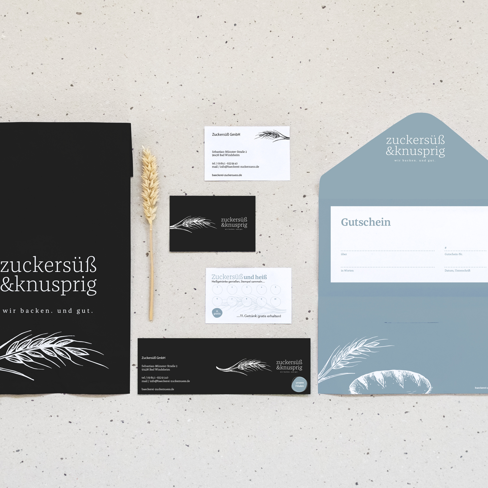 Corporate Design zuckersüß und knusprig