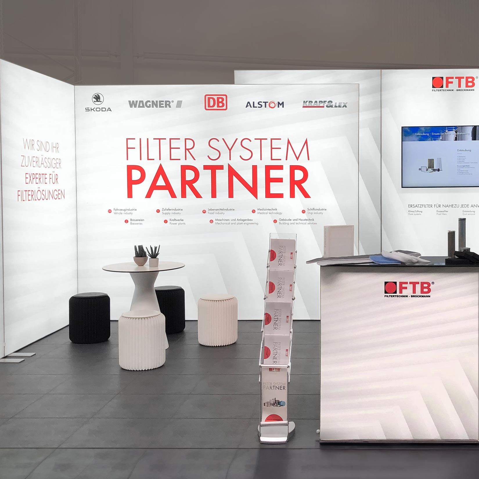 Messestand für FTB