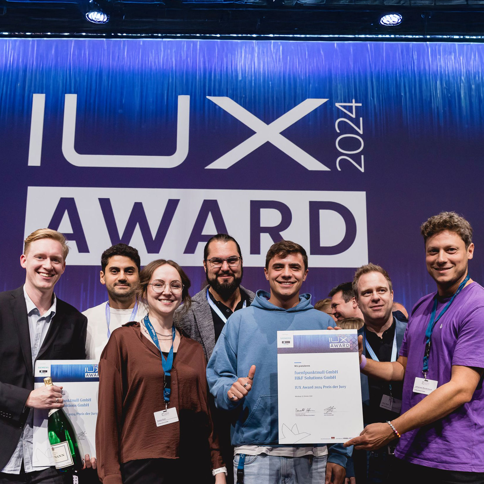 IUX Award Verleihung 2024 für Dara