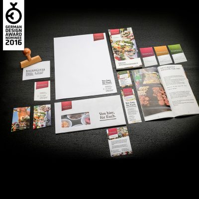 BauerGiese Corporate Design German Design Award Würzburg